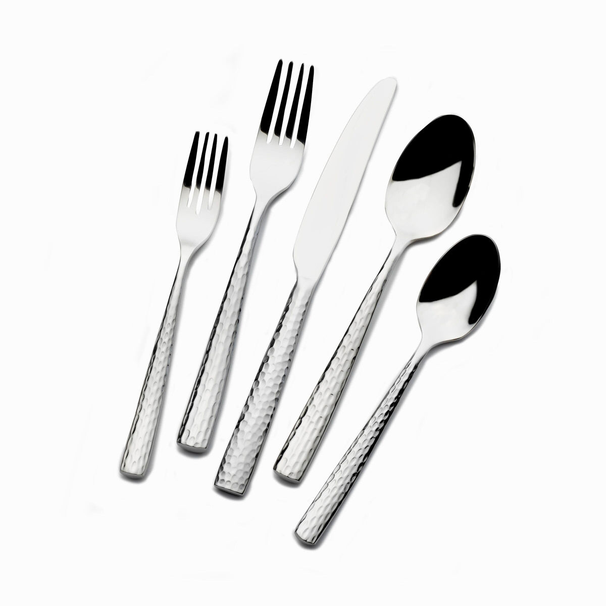 St. James Logan 42pc forged stainless steel flatware set
