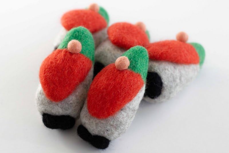 Set of 1 or 3 gnomes for decor or bowl filler