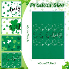St Patricks Day hand towels four pack size 66 x 43 x 0.2 cm