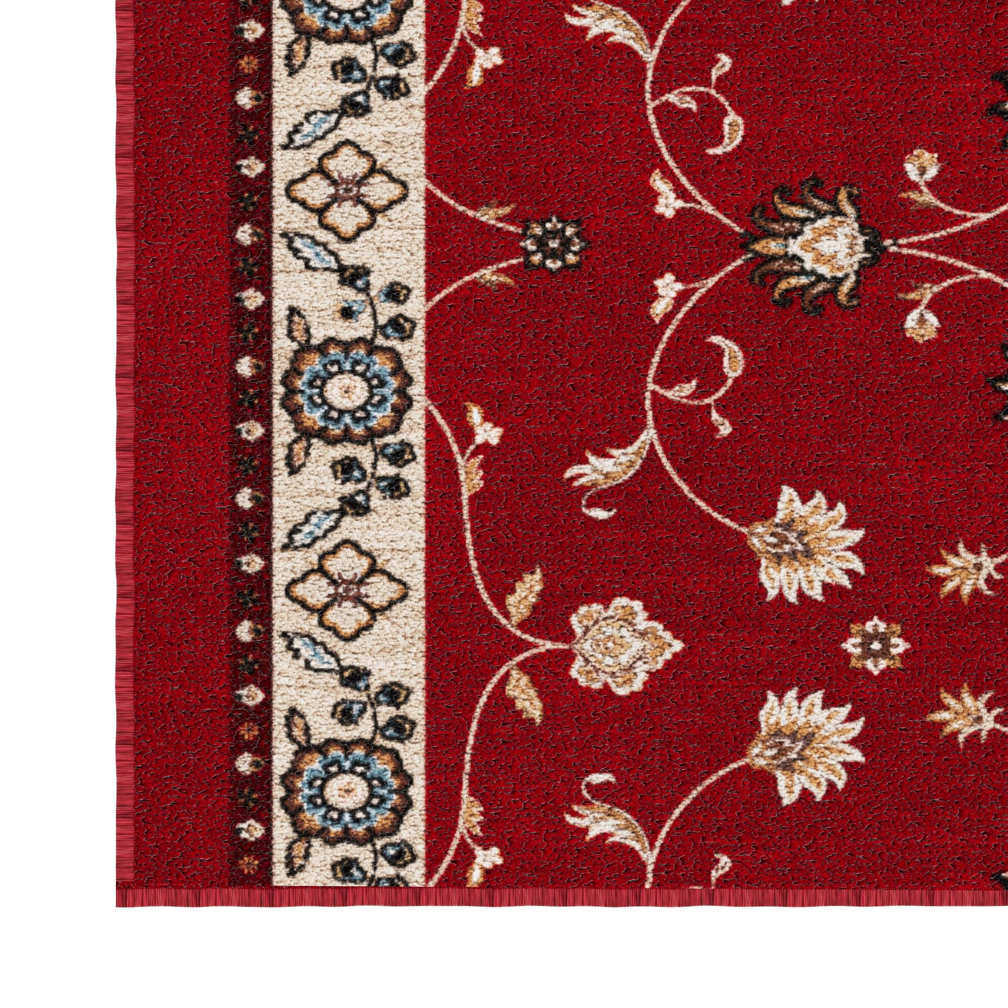 Ottomanson 0.3 inch thick low profile rug