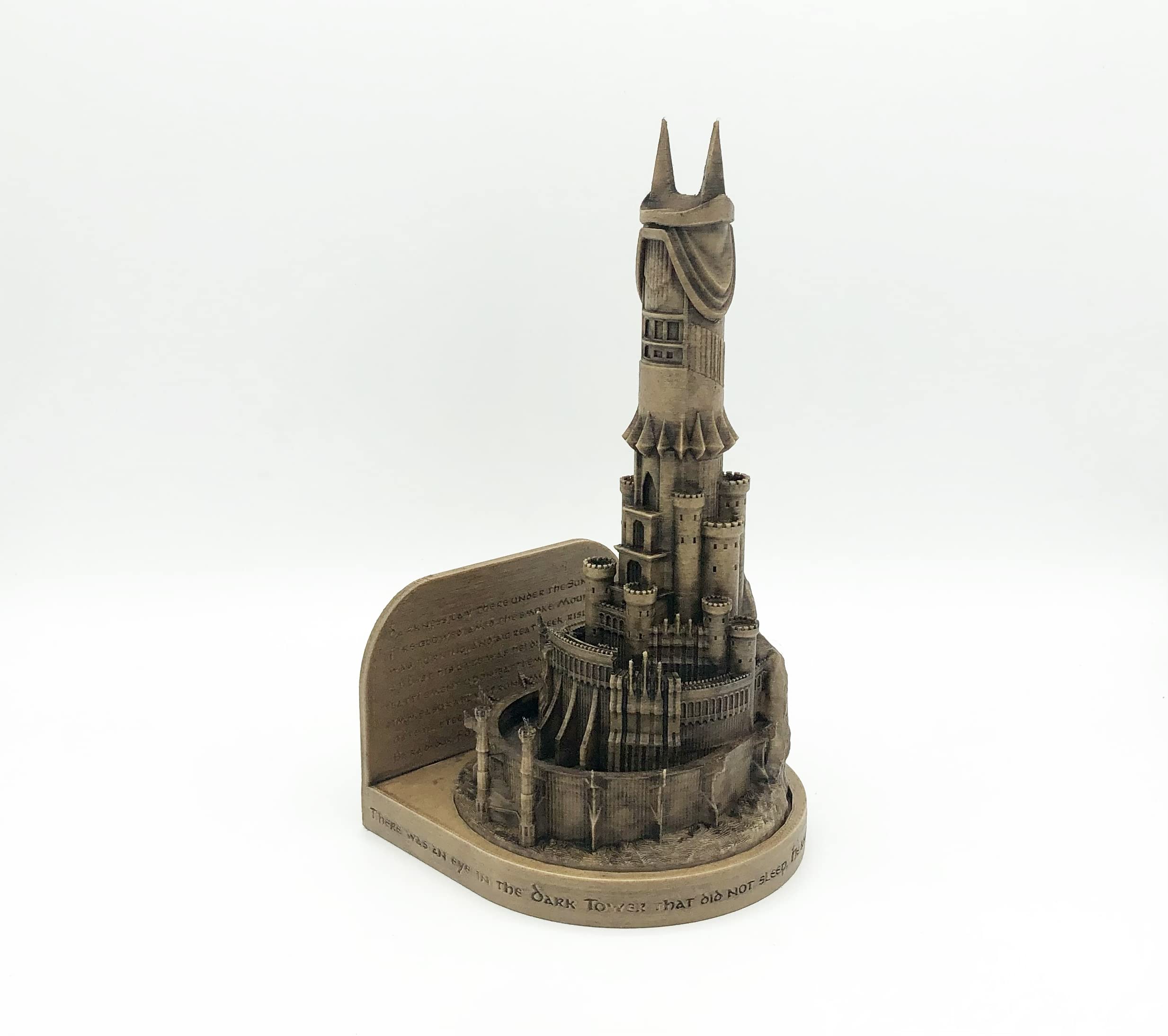 Backplate quotes visible on Barad-dur base