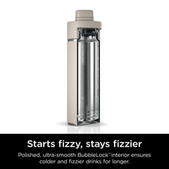 LeakLock lid on Ninja Thirsti travel bottle