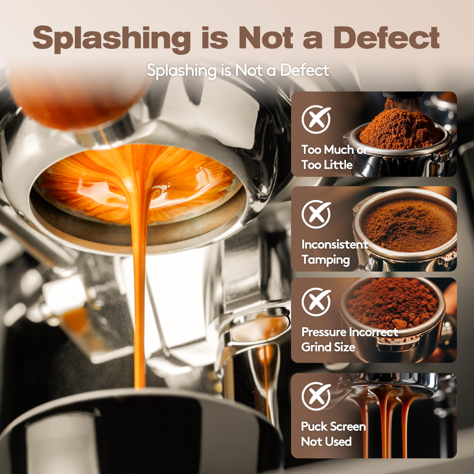 CASABREWS 51mm portafilter accessory