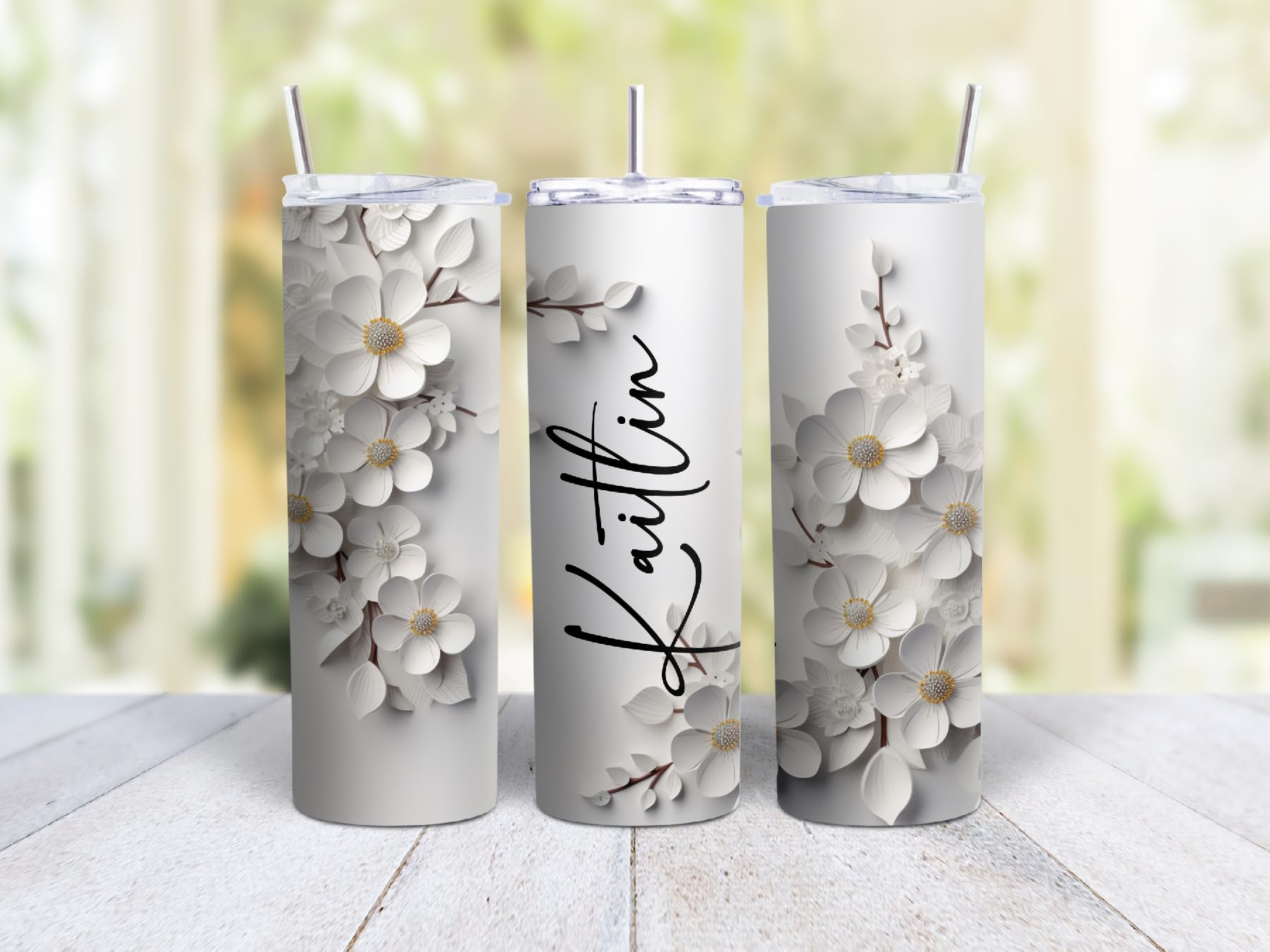 stainless steel double wall insulated tumbler with lid