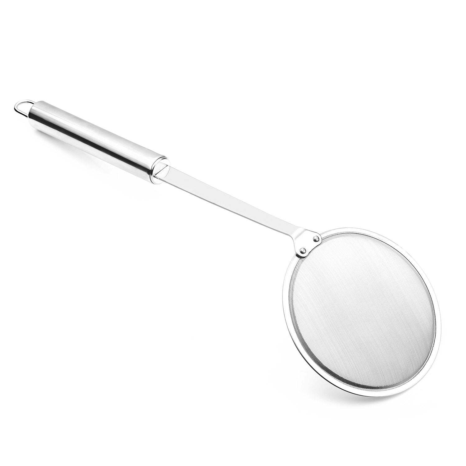 18/8 stainless steel fat skimmer spoon with polished finish