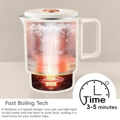 304 stainless steel foldable kettle for safe water