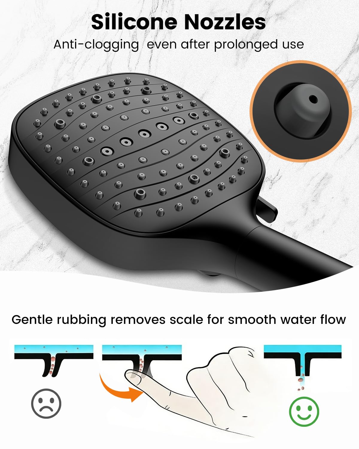 Universal G1/2 inch fitting for easy installation