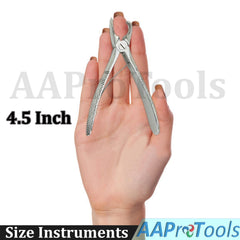 Dental veterinary forceps for dogs and canines
