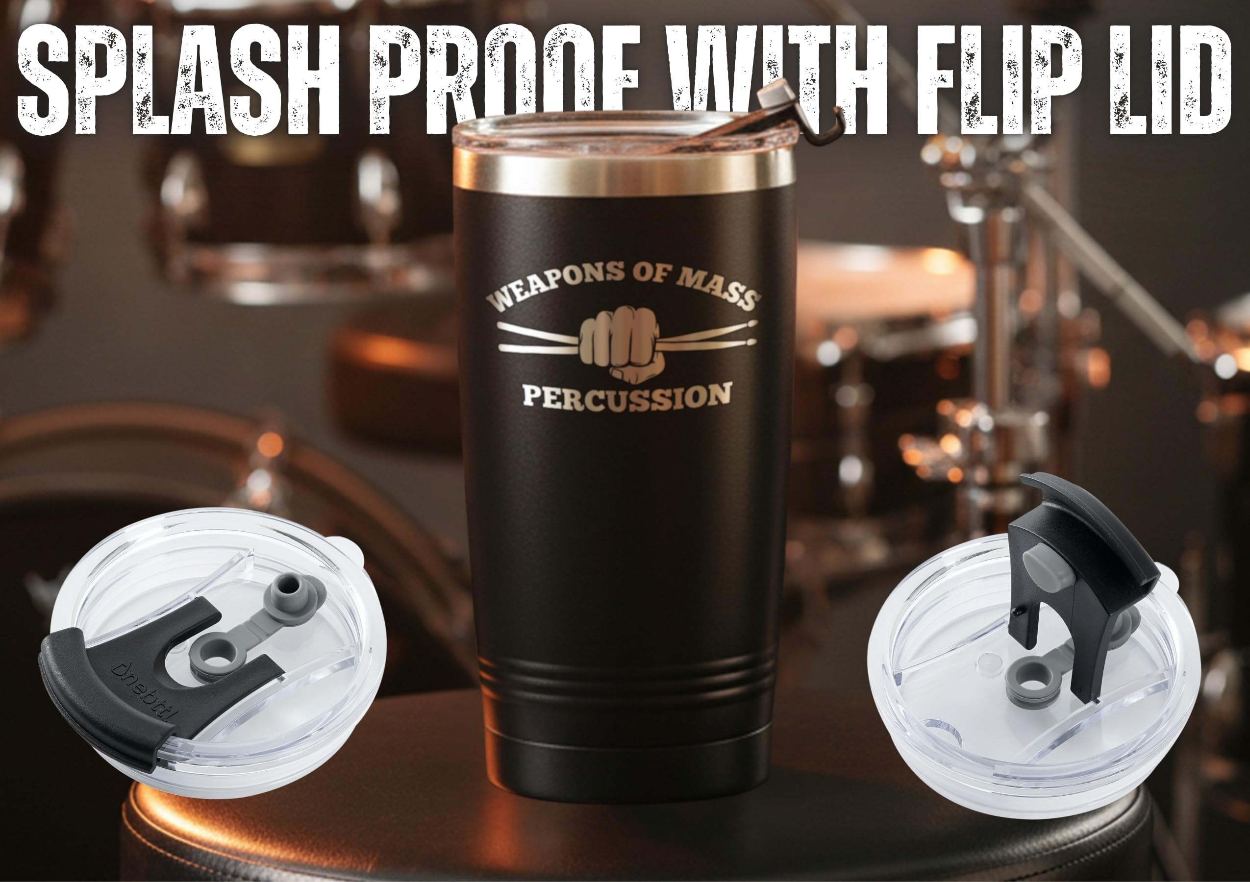 Gift box packaging for drummers and percussionists