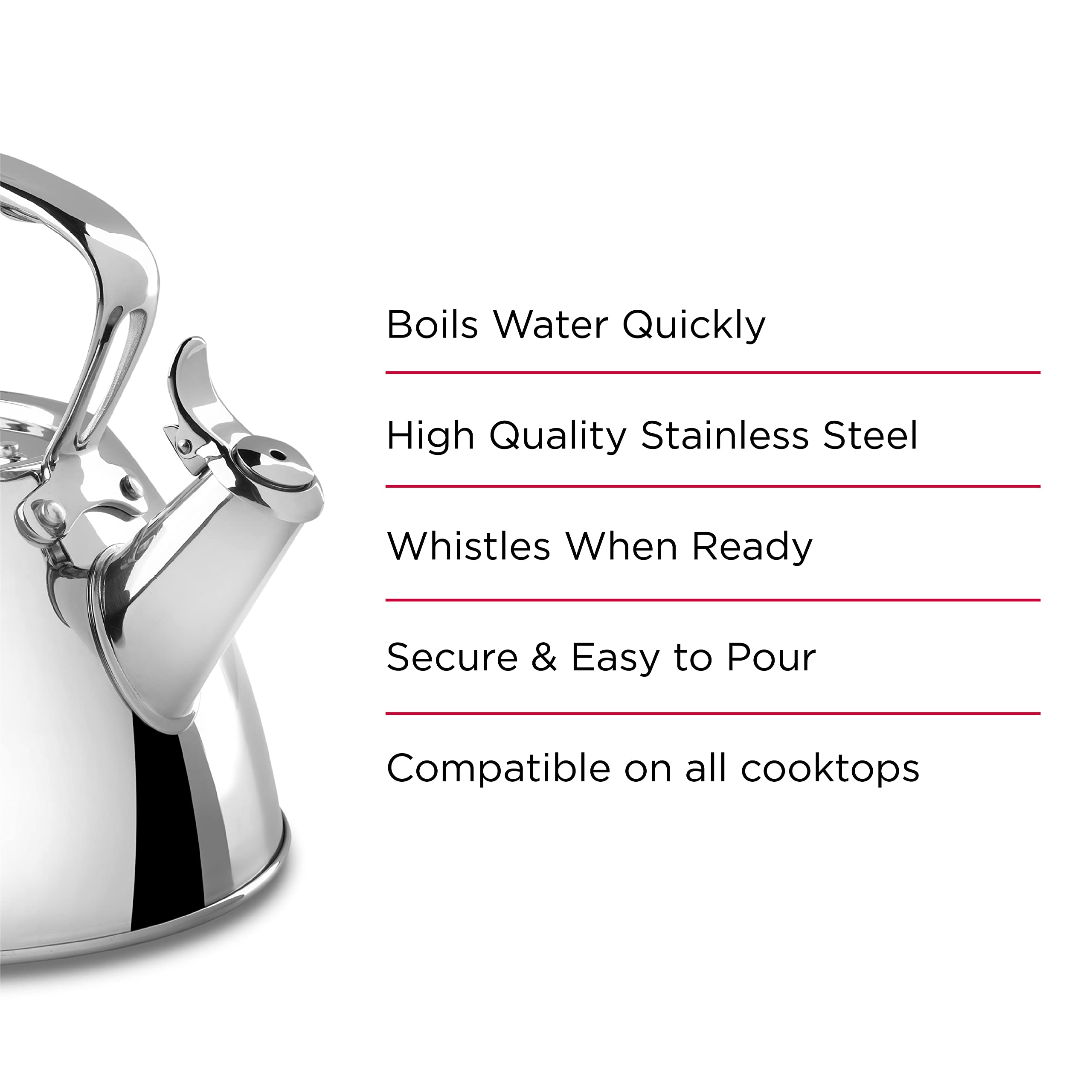 Ergonomic kettle handle and pour spout design