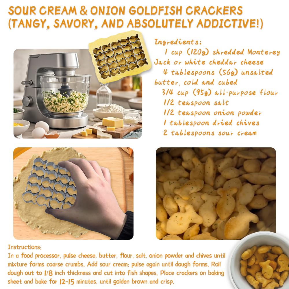 Stainless steel mini cookie cutter with cleaning brush kit image