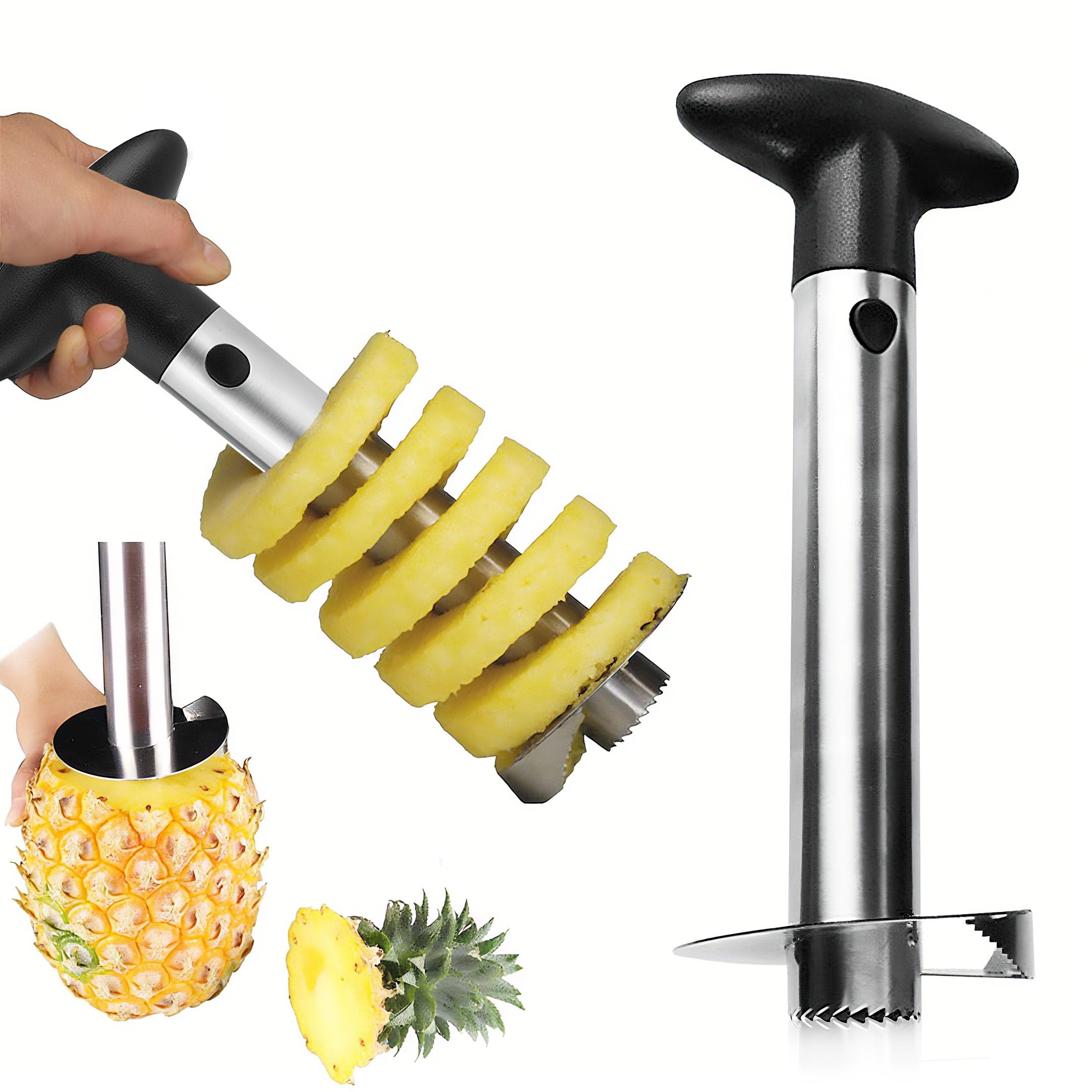 Pineapple core remover tool WYDDDARY stainless steel circular blade