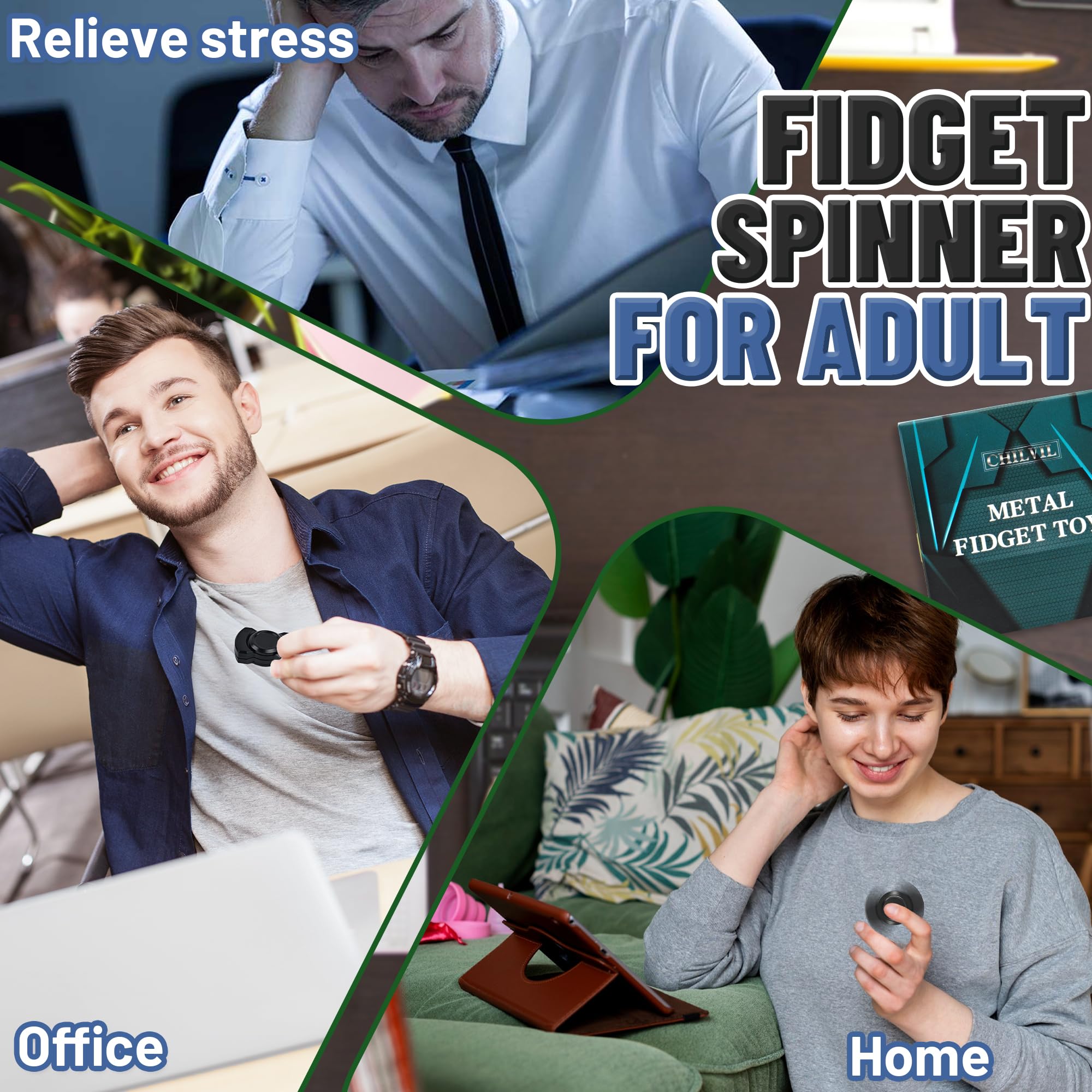 quiet smooth spins with stainless steel R188 bearing