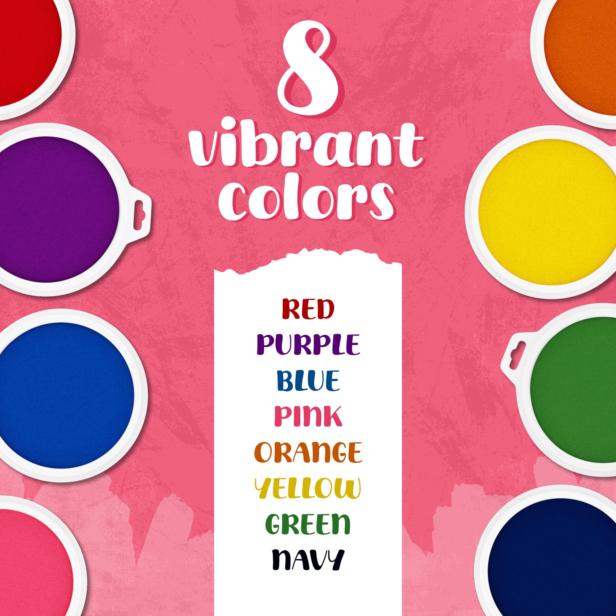 pigmented ink pads for stamping and crafts