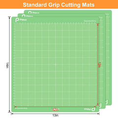 Green 12x12 cutting mats pack of 3 for Maker