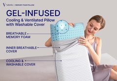 Orthopedic neck and shoulder alignment design for back side and stomach sleepers
