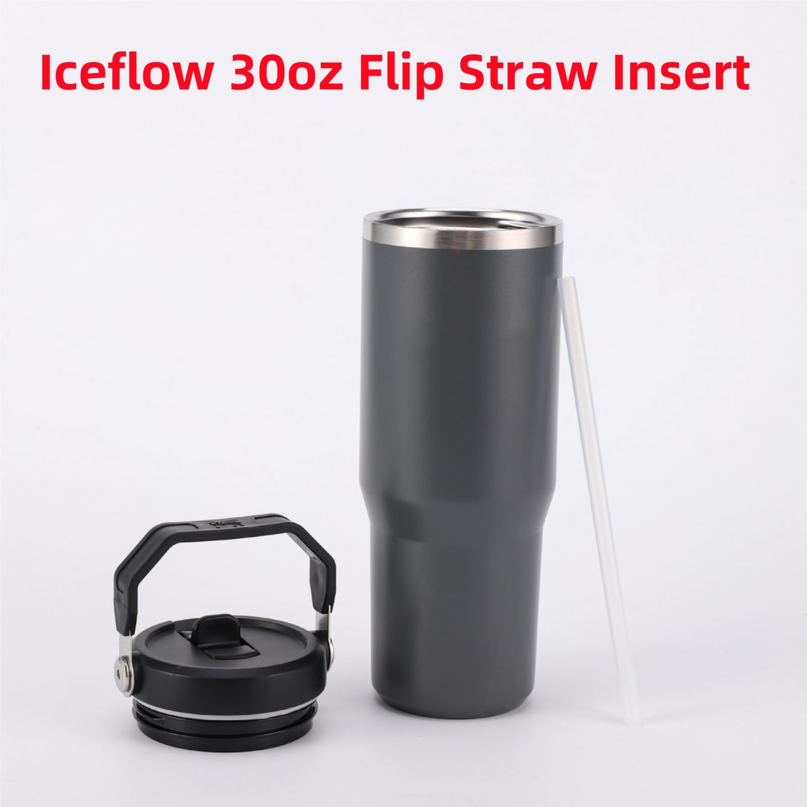 Clear replacement straw kit for Stanley Iceflow 30oz