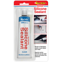 STAR BRITE Marine Silicone Sealant White fiberglass bonding