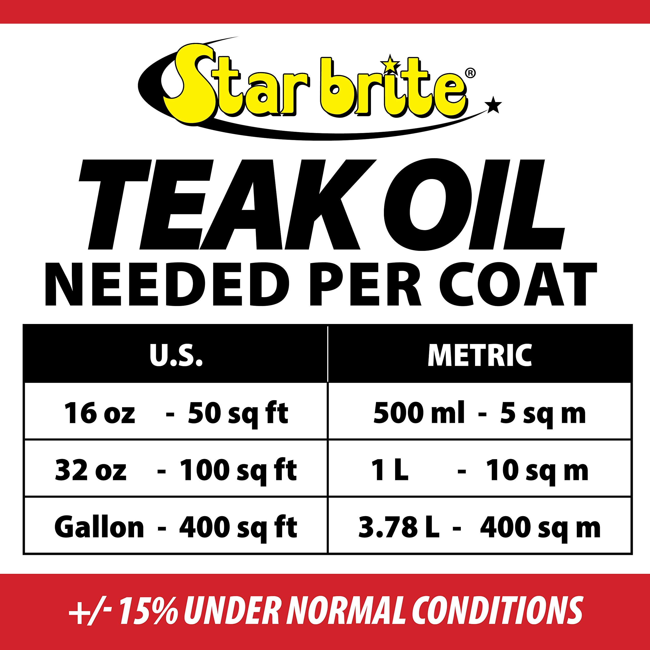 STAR BRITE Premium Golden Teak Oil packaging