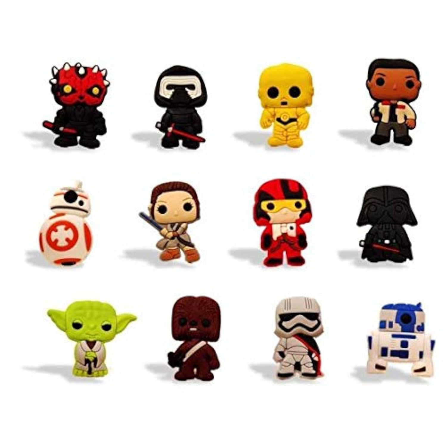 Star Wars refrigerator magnets 12 pack PVC magnet