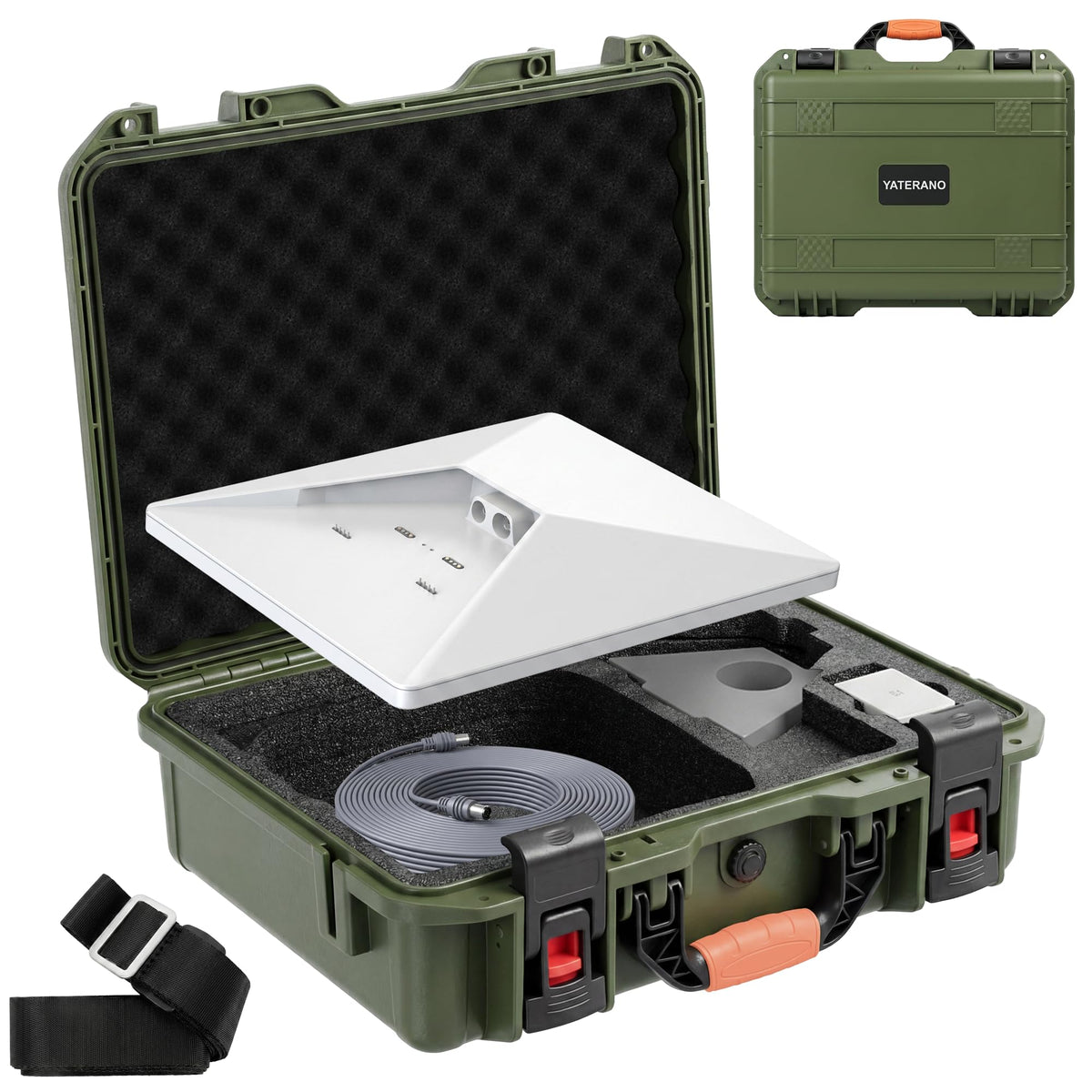 Starlink Mini Case rugged hard shell exterior