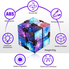 Starry Infinity Cube colorful stacked cubes