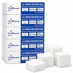 Starryshine 2x2 non-woven 4-ply gauze pads bulk pack image