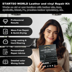 Car seat and upholstery repair with STARTSO WORLD kit