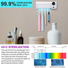 Timer function 360 seconds on StarWin UV Toothbrush Cleaner