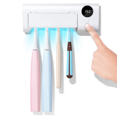 StarWin UV Toothbrush Cleaner 4-slot wall mounted holder