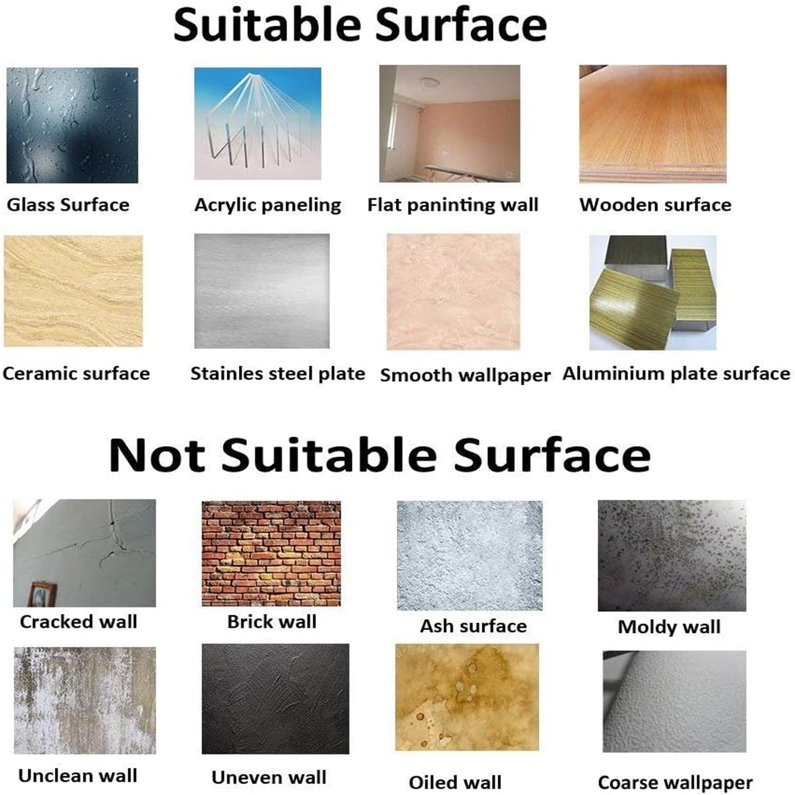 Removable under the sea decals with zero residue