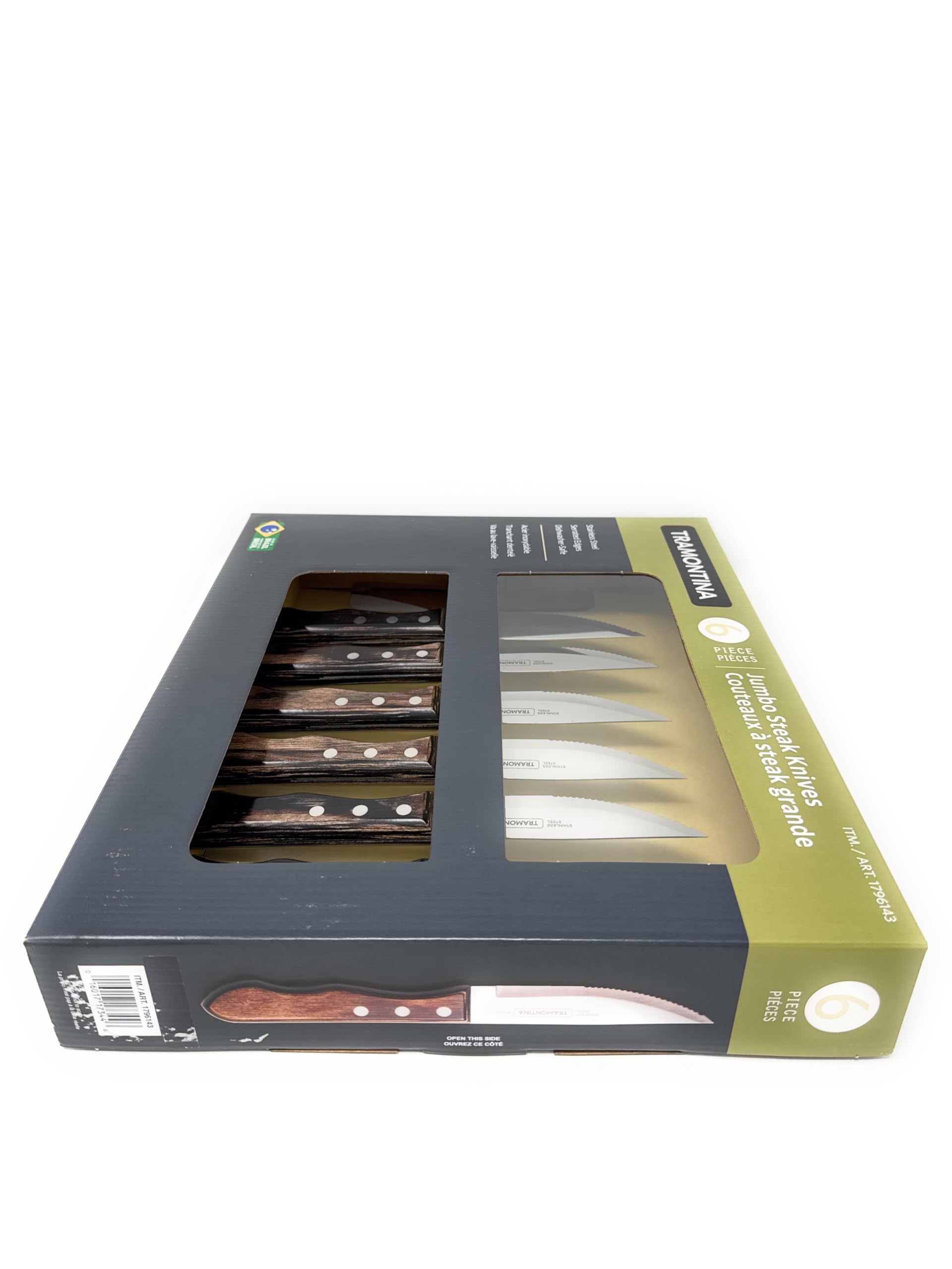 Tramontina steak knives set 6 pieces