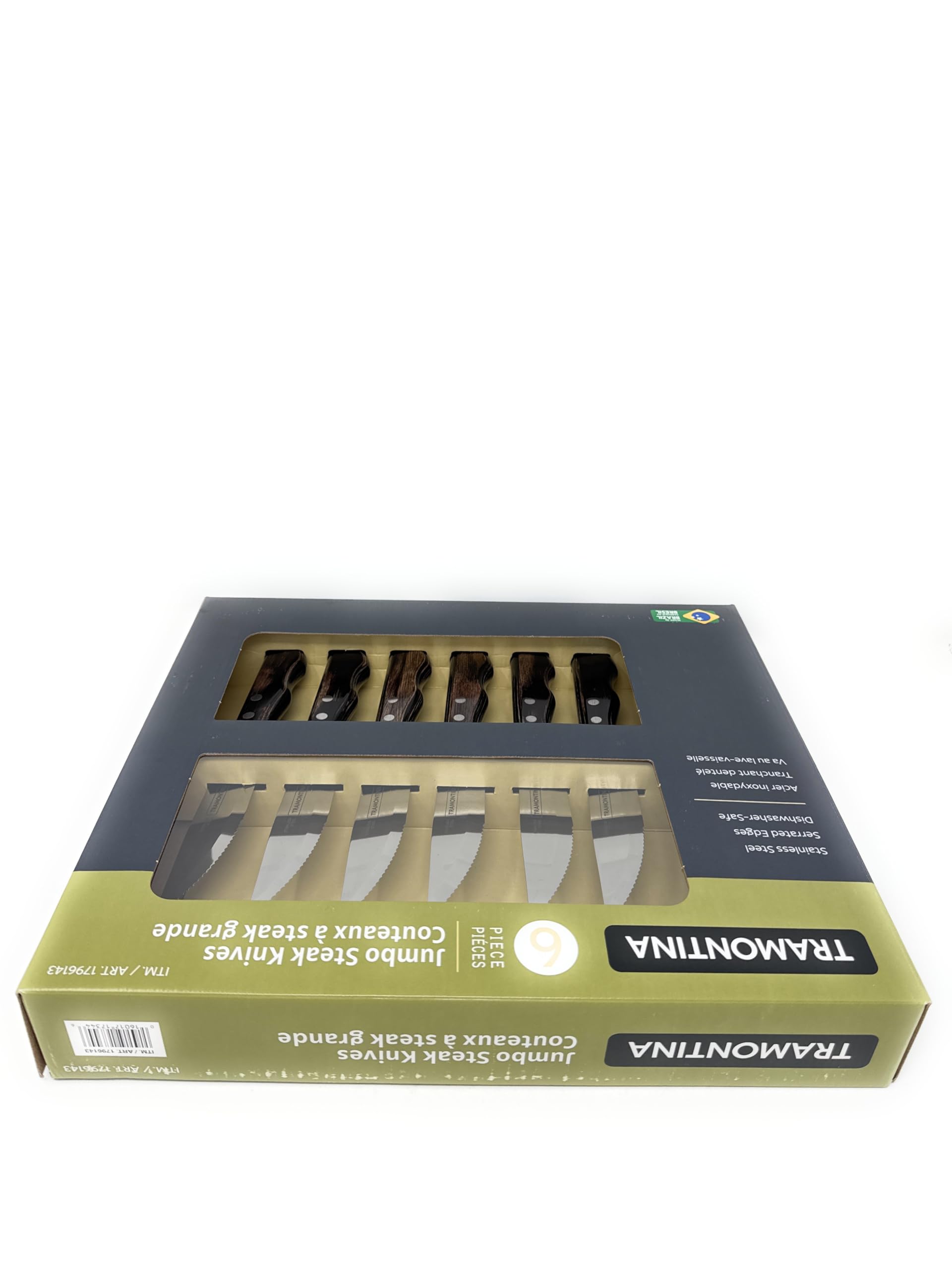 Tramontina steak knives set jumbo product image