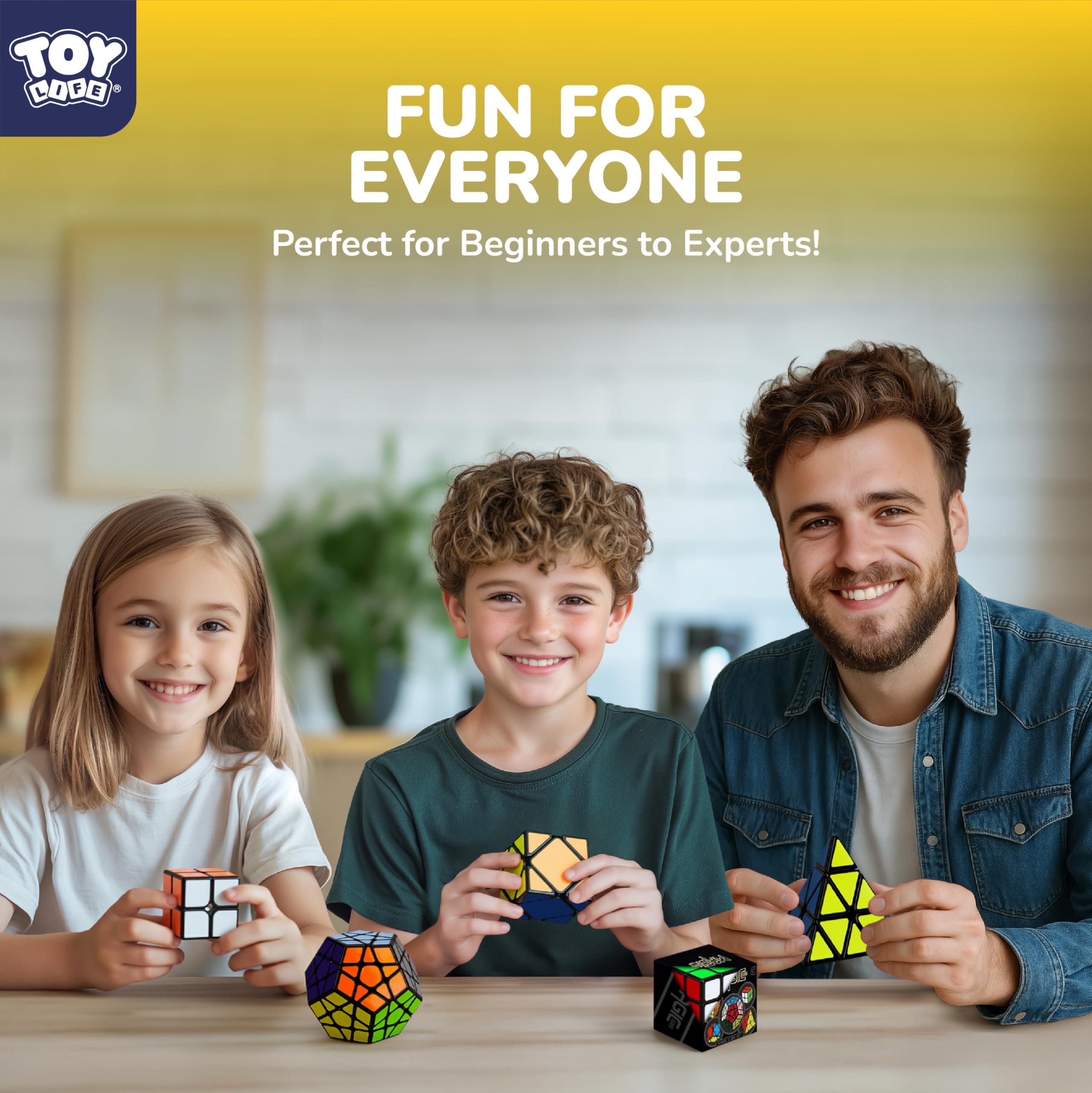 Educational and interactive STEAM Life Speed Cube Set 5 Pack
