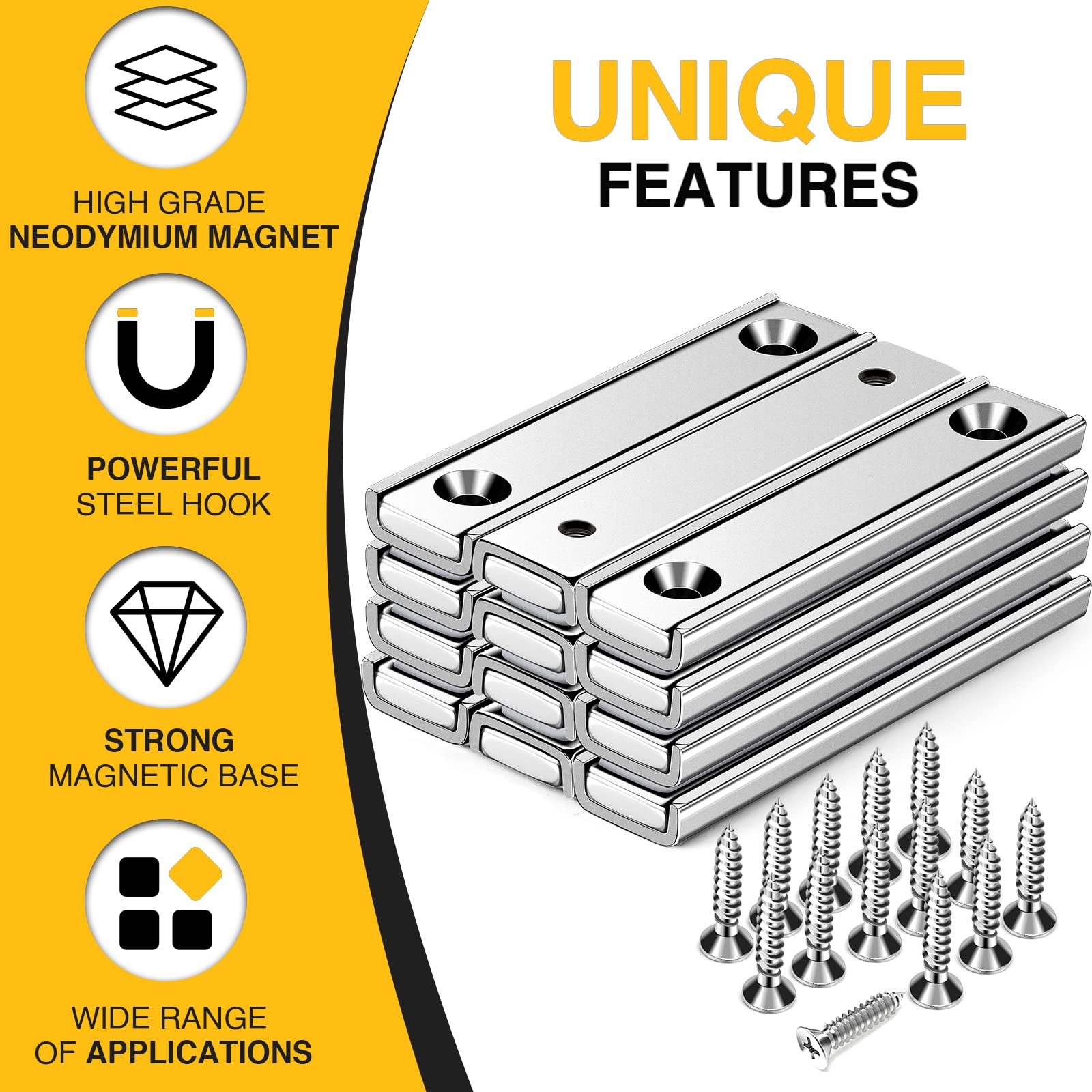 NiCuNi triple layer coated magnet diymag