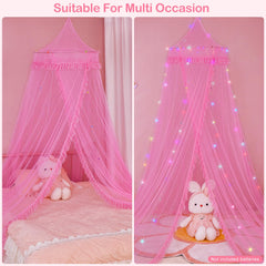 Canopy fits most size beds for kids rooms