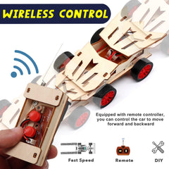 Solar powered car kit for kids 8-12