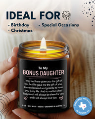 Stepdaughter gift from stepmom concept image