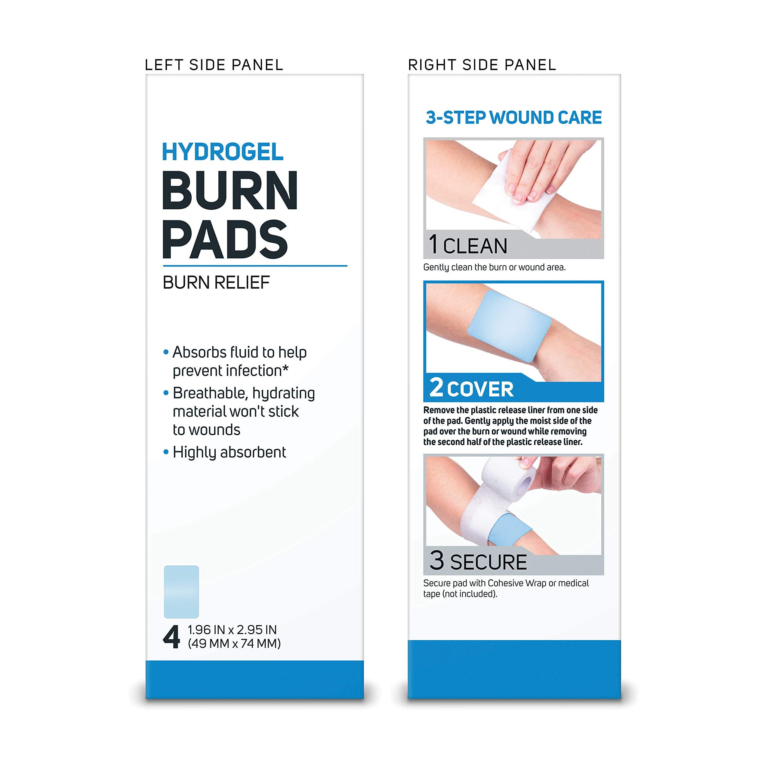 Care Science burn dressing sterile pads product image