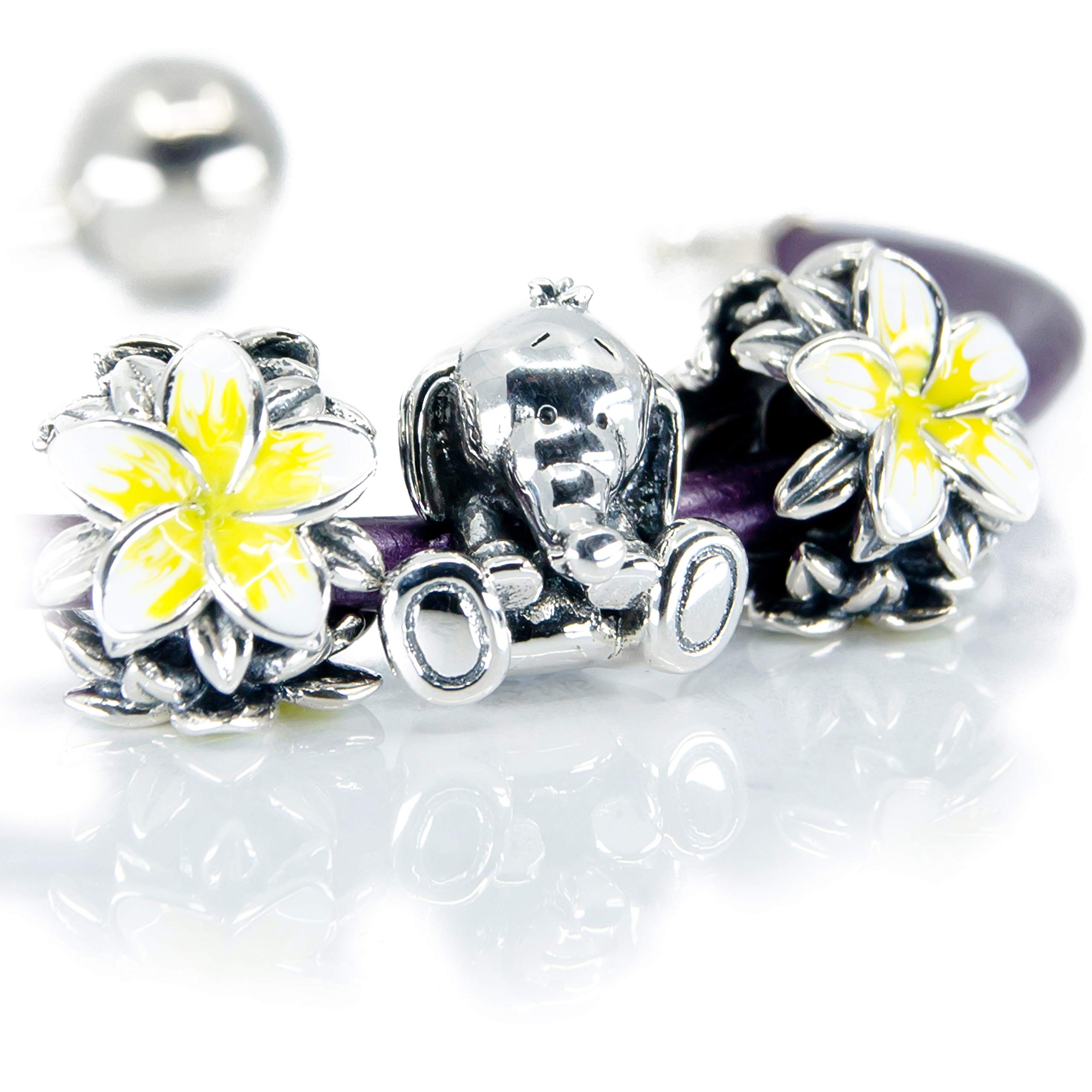 Pandora compatible Aurora charm bead 1 pc