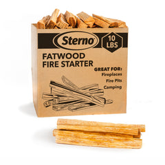 Sterno Fatwood Fire Starter Sticks 10 lb box