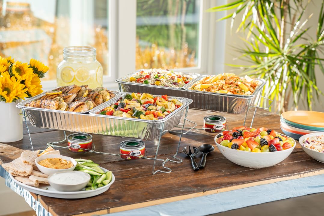 Entertaining event use Sterno Canned Heat Ethanol Gel Fuel image