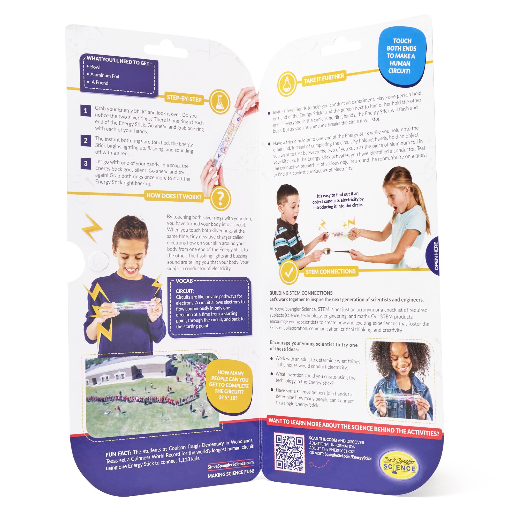 Energy Stick safety and hand-held interaction demo