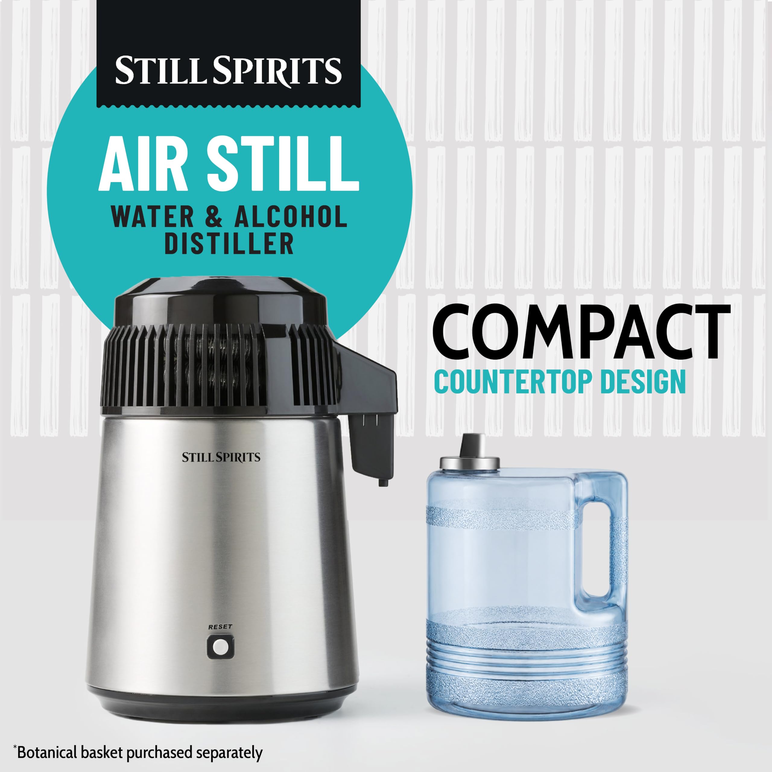 Still Spirits countertop distiller with air cooled system