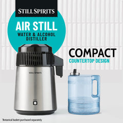 Still Spirits countertop distiller with air cooled system