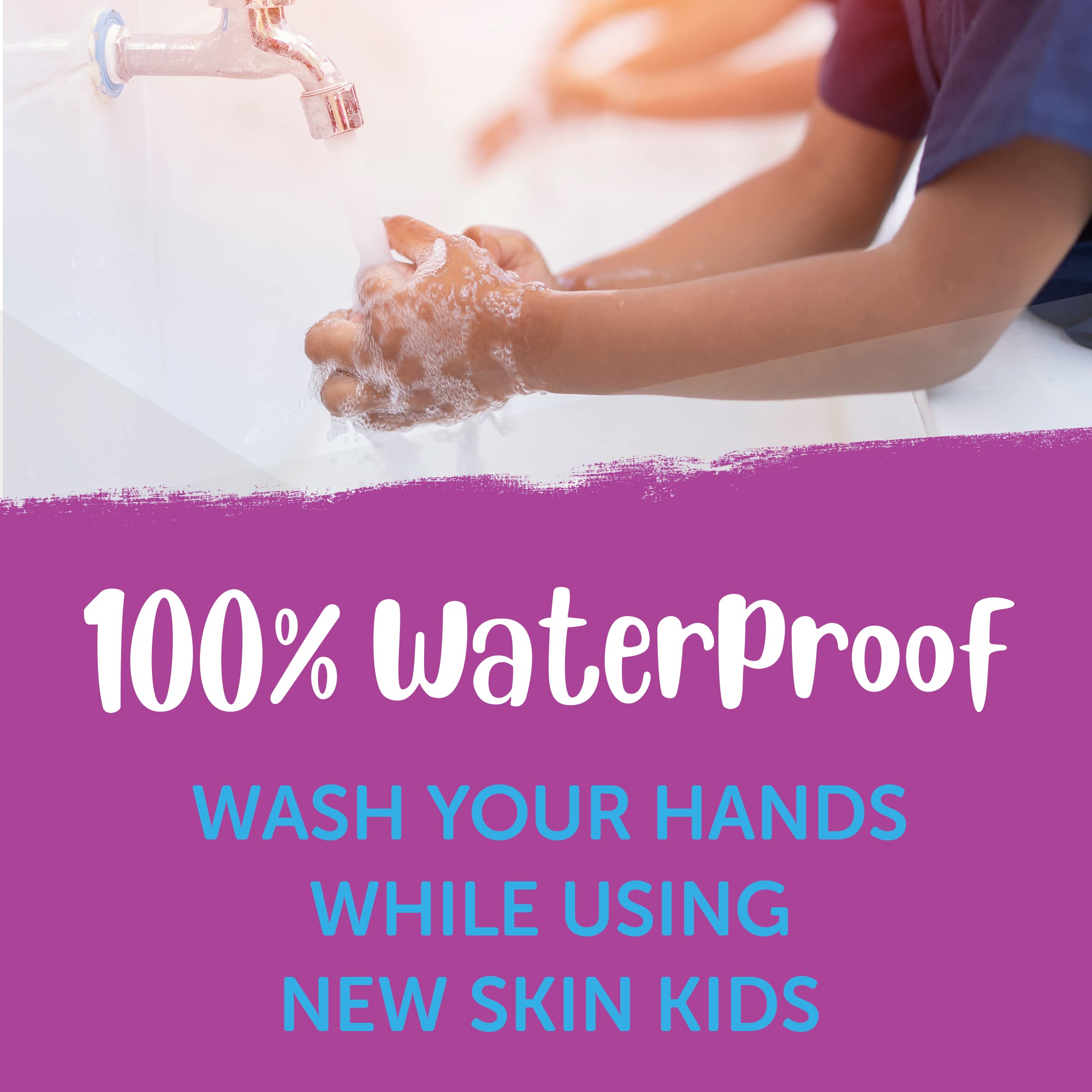 Sting-free first aid for kids wound care