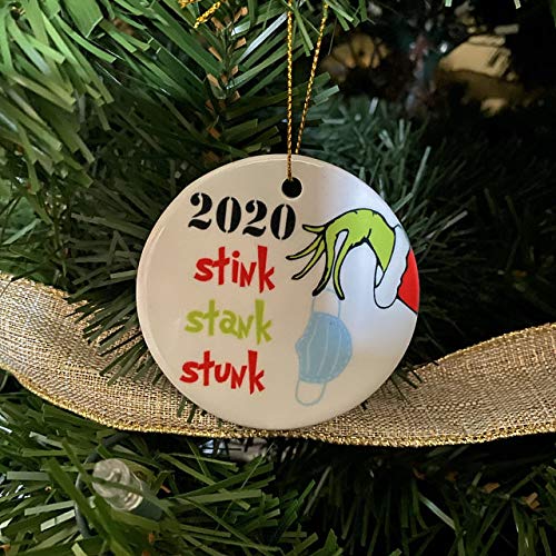 Stinks Funny holiday ornament for Christmas decor