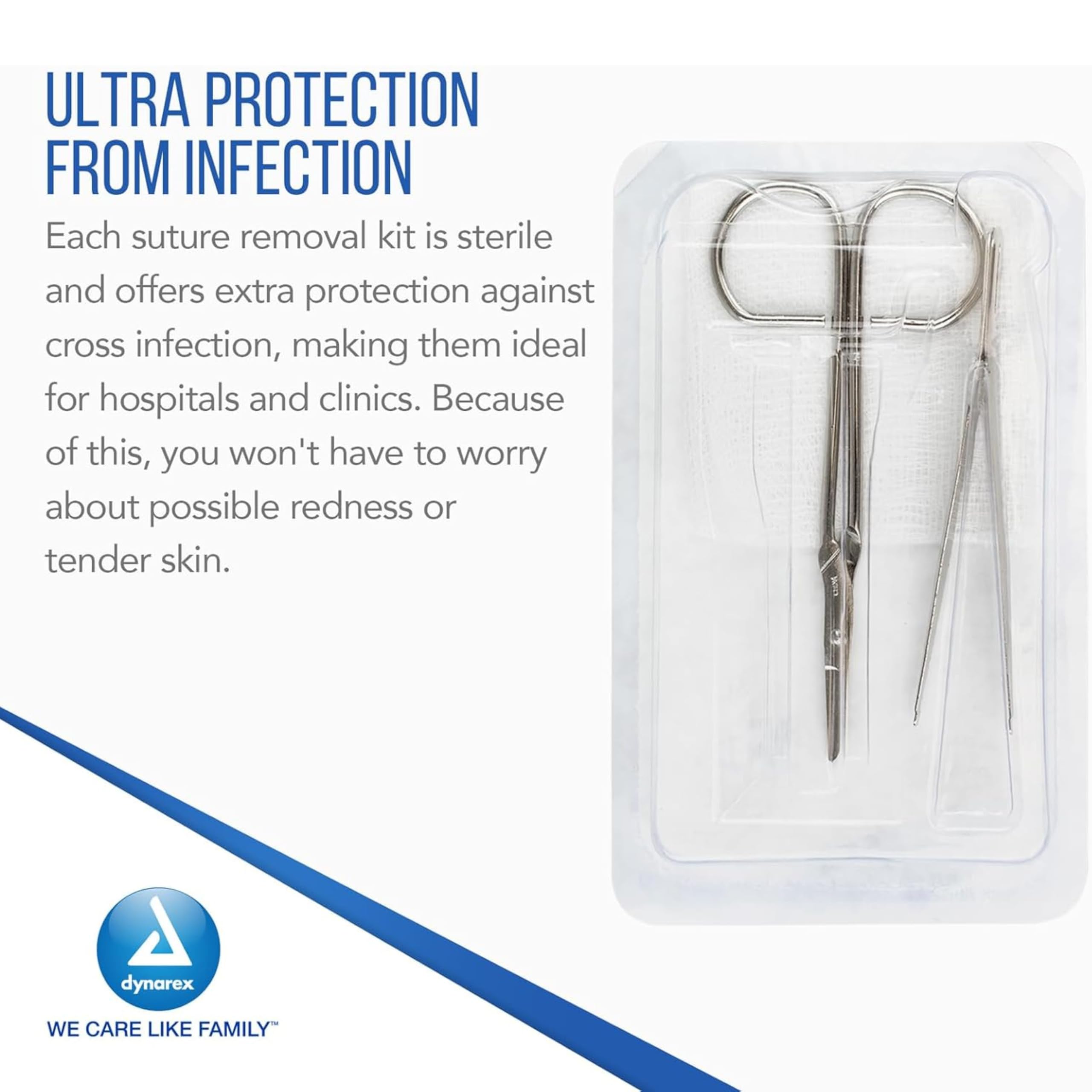 1 Each Dynarex-4521 Suture Removal Kit ready for use