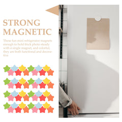 Compact 0.8 x 0.8 inch star magnets