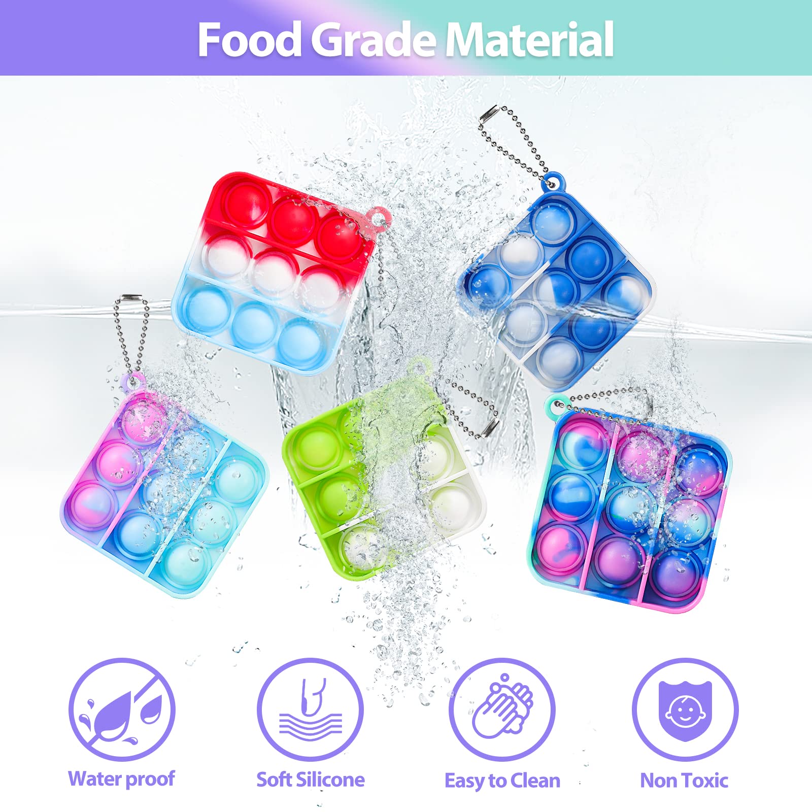 stocking stuffers pop key chain toys for kids